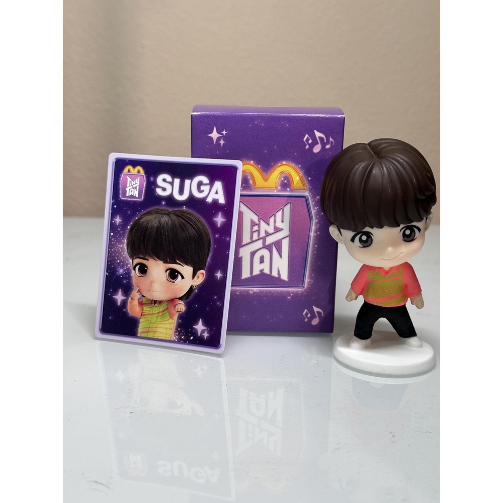 McDonalds Tinytan‎ x BTS Happy Meal Toys New #3 - SUGA